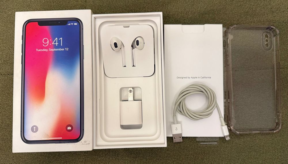 iPhone X (iPhone 10), 256гб, space gray