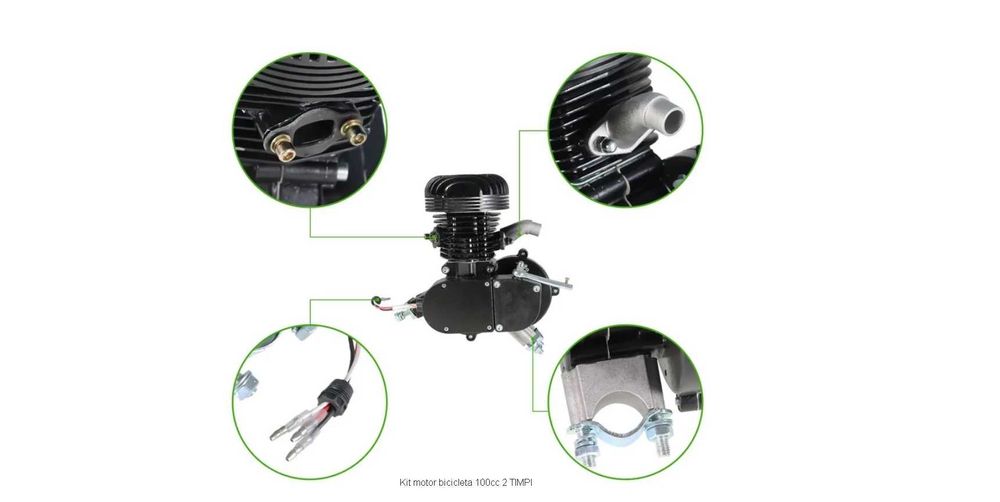 Motor Bicicleta 100cc Kit Complet NOU