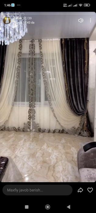 Parda tikamiz,peredelka qilamiz,yuvib dazmollab ilib beramiz.Arzonga