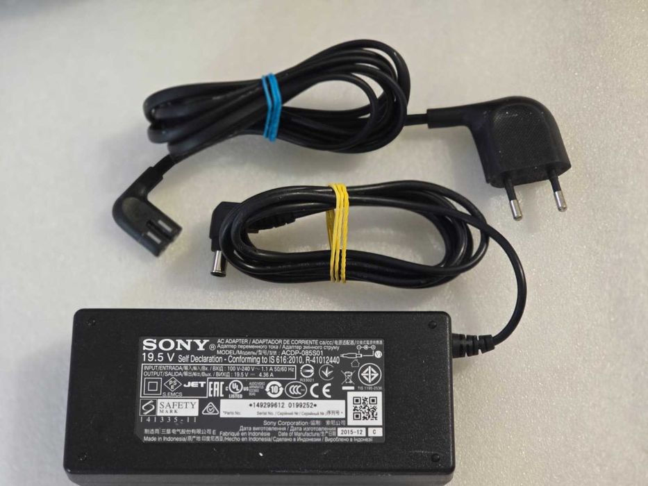Incarcator original Sony 19.5V 4.36A 85W  – Mufă 6.5 x 4.4mm cu Pin
