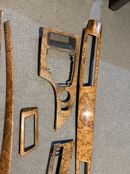 Махагонови  лайсни BMW E60 E61 фейс