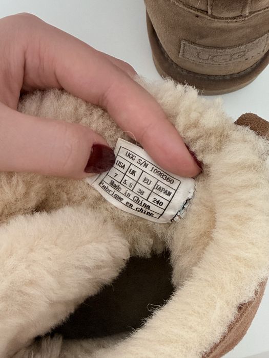 Оригинальные UGG с атласными бантами | 38 размер