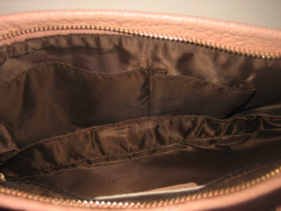 Винтидж клъч естествена кожа