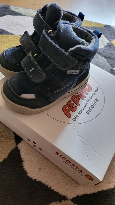 Ghete impermeabile Pepino Ricosta, cu lana, marimea 22