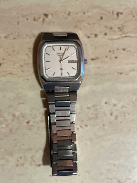 Ceas Vintage Seiko SQ White 90s TV