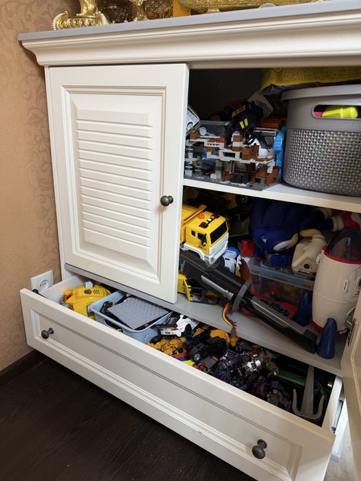 Детский шкаф белый