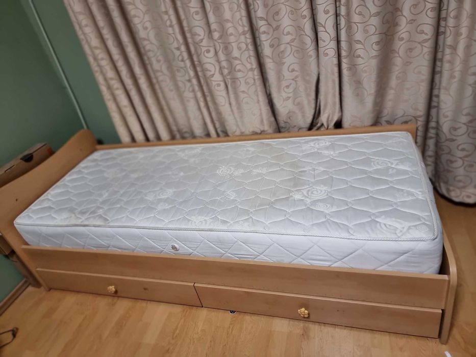 Единично легло + матрак