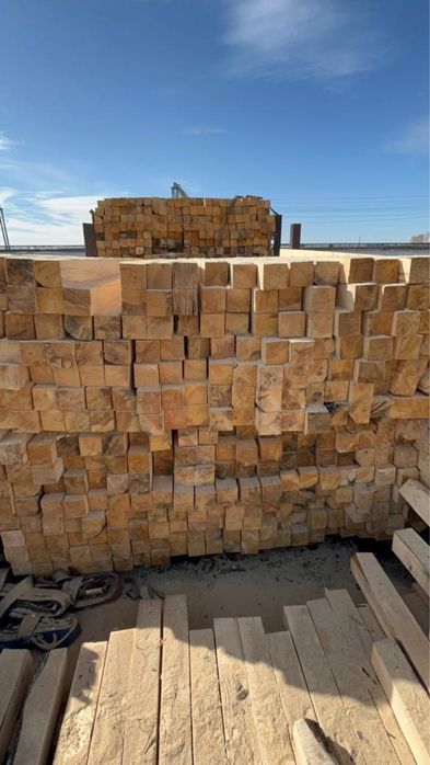 Обрезная доска куб