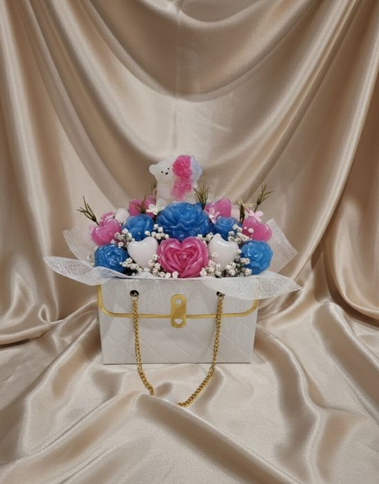 Aranjamente din flori de săpun