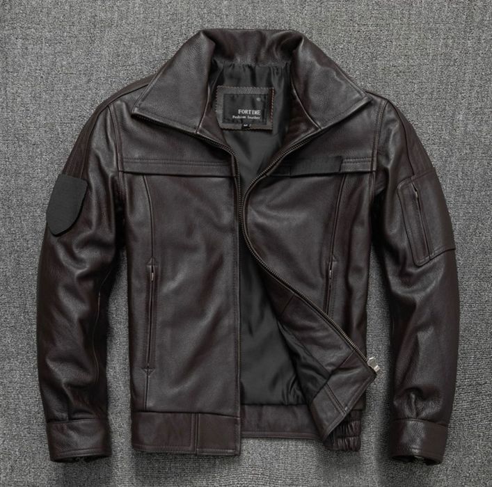 Мужские куртки кожаные