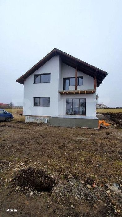 Casa spatioasa 4 camere, 136mp utili, 520 teren, finisata, intrare Bod