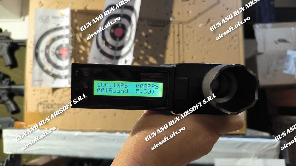 Pistol Airsoft ~MODIFICAT 5J~ Colt 1911 Rail Dual Full Metal Co2 + Gaz