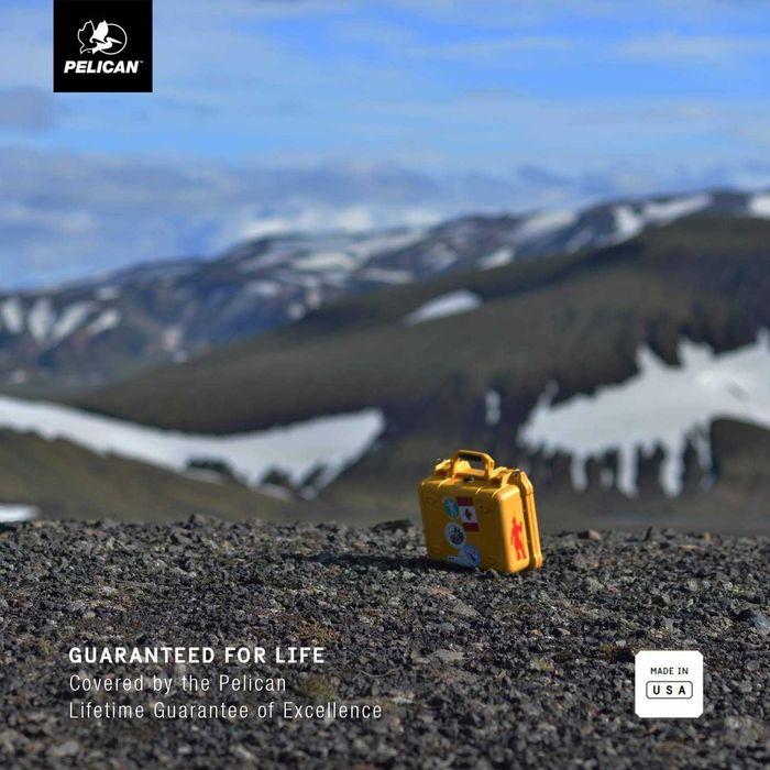 Pelican USA Твърд водоустойчив куфар калъф за дрон фотоапарат камера