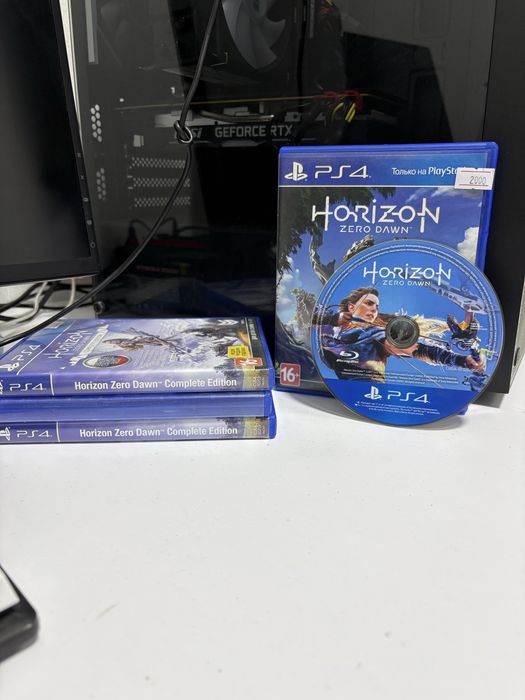 Диски Horizon Zero Dawn на PS4- в отличном состоянии
