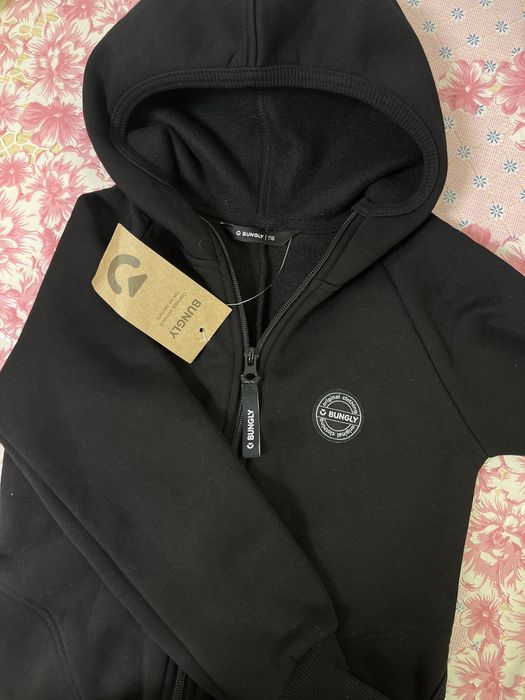 Комбинезон с карманами детский "уголь" утепленный