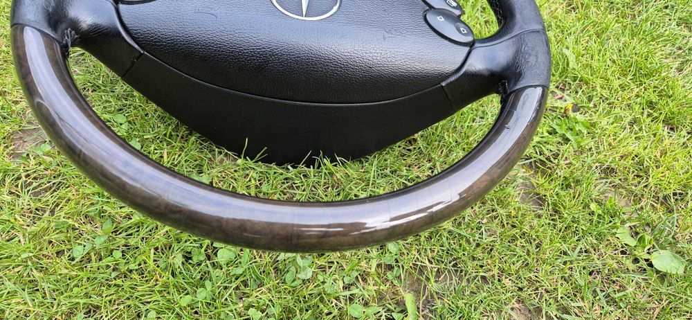 Volan mahon mercedes w211 facelift, volan lemn mercedes w219