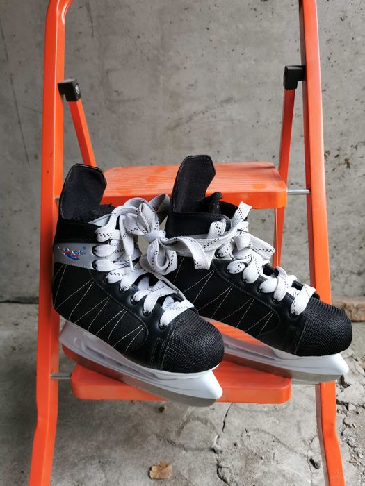 Коньки подростковые размер 38