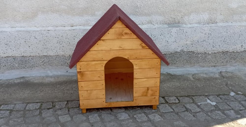 Дървена къща за кучета  кучешка колиба, къща за куче дървена къща