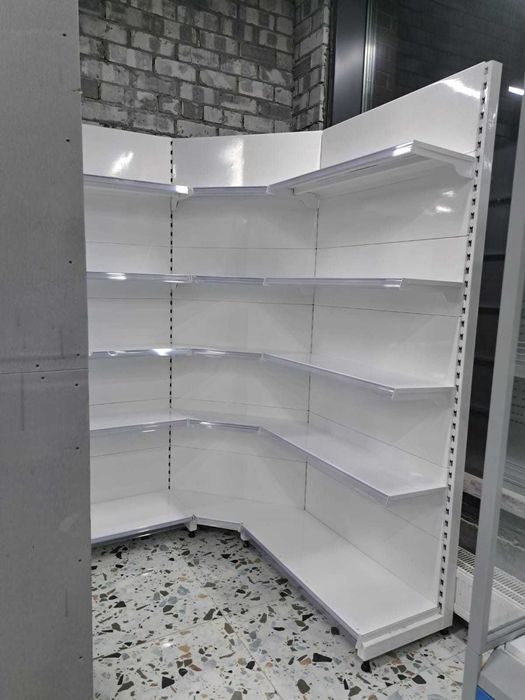 полки металлические для магазина