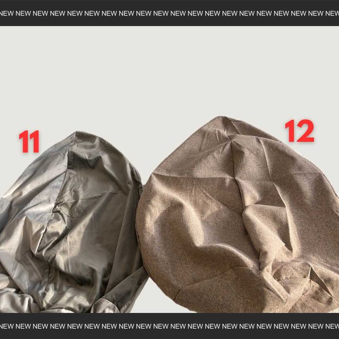 Калъфи за барбарони (пуфове) от тапицерска дамаска