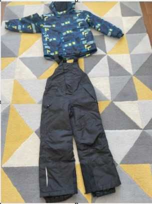 Зимно яке с качулка и грейка 110/116