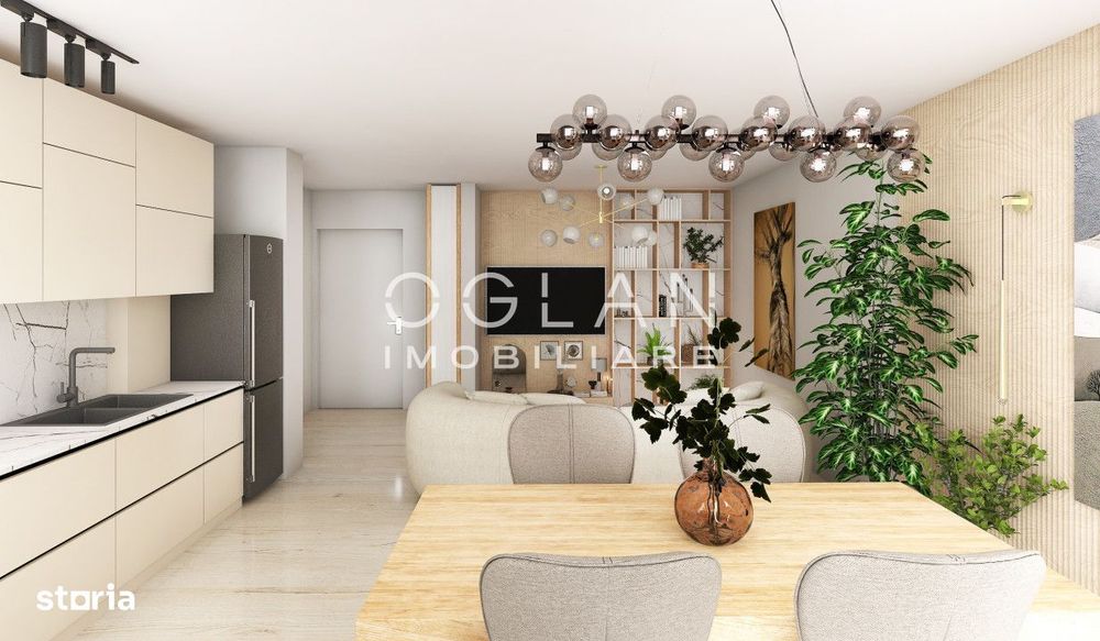 Apartament modern 2 camere cu balcon – Comision 0%