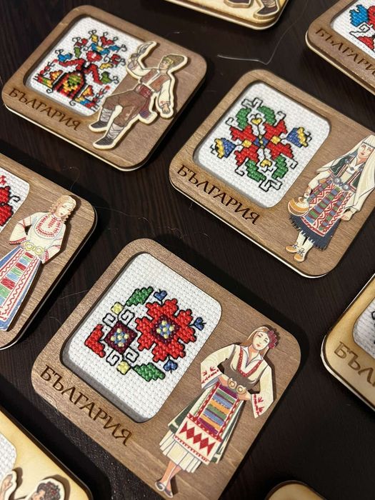 Ръчно бродирани магнити