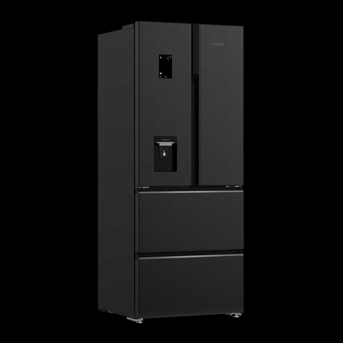 Нов side by side 76 см хладилник GRUNDIG Cool Plus, 481 л, В 192 см