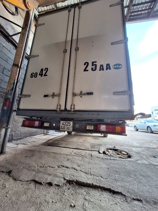 Мерседес атеко 822 с прицепом