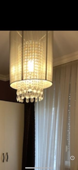 Абажур със кристали различни модели