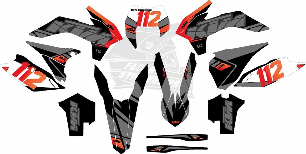 Stickere Grafice Enduro Cross atv ktm husqvarna honda Yamaha copii