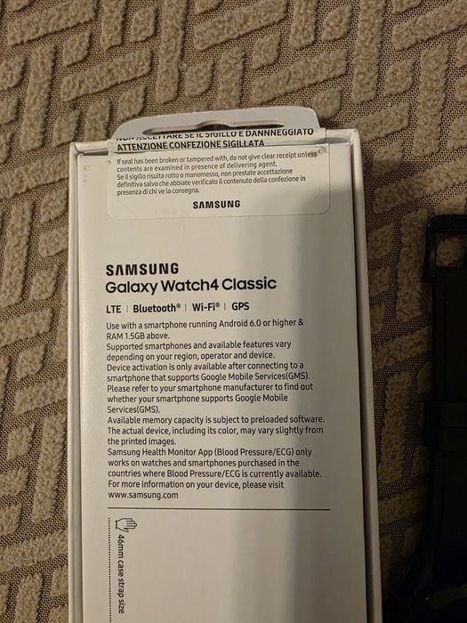Samsung Galaxy Watch 4 Classic 46mm E-sim, LTE