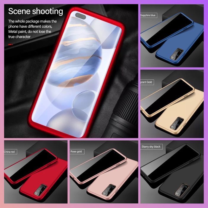 Husa 360° fata + spate pt. Huawei P40 Lite , P40 Lite E, P40 Pro, Y6p