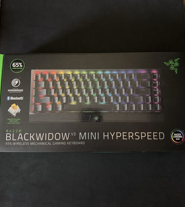 Нова! Razer Blackwidow V3 mini Yellow Switch