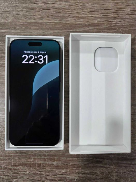 iPhone 16 pro max 512gb Black Titanium