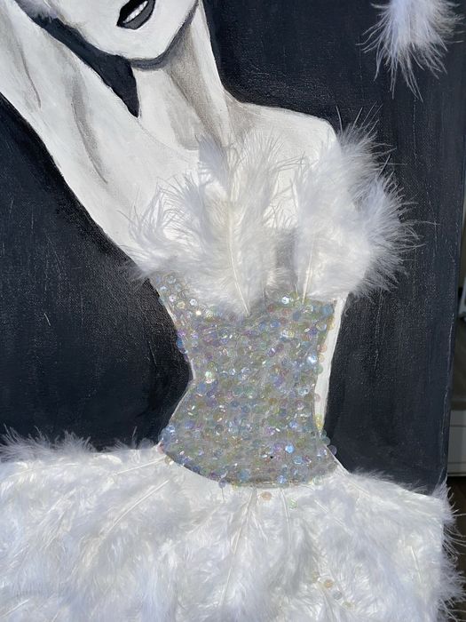 Картина «Белый лебедь»