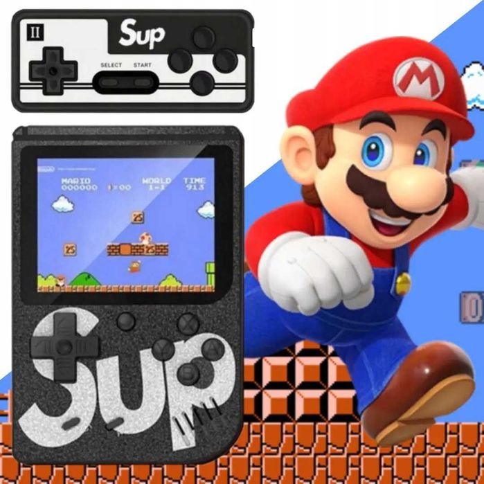 Consola portabila 400 jocuri LCD conectare TV controller 2 jucatori