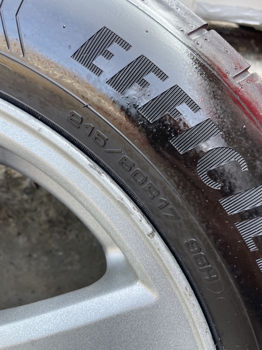 Спешно!! джанти с гуми 5x108 r17