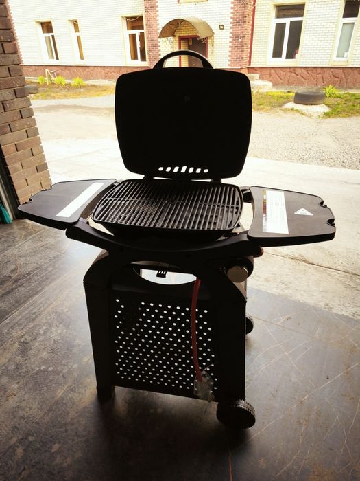 Газовый гриль и тележка