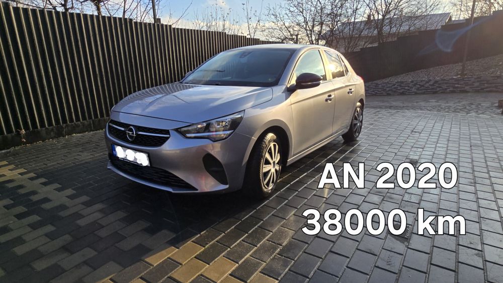 Opel corsa an 2020  doar 38000 km reali