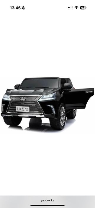 Детский электромобиль с планшетом