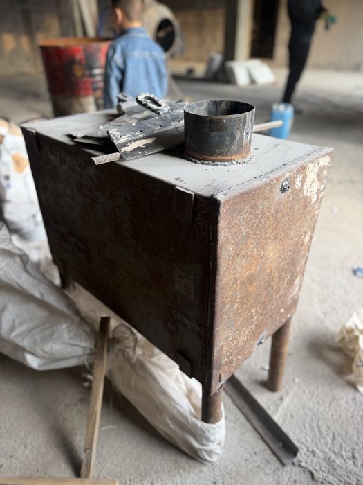 Продам пеш буржуйка за 25 тыс тг
