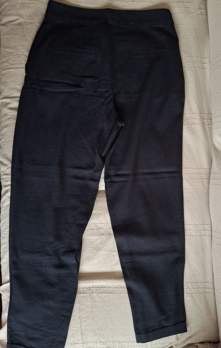 Дамски панталон от ленена смес Esprit