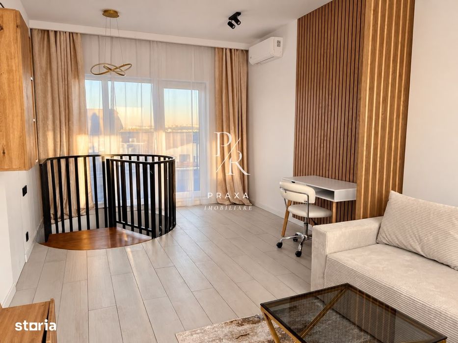 Penthouse, 3 cam decomandate,71.5 mp, 90 mp terasa MODERN,garaj, zona
