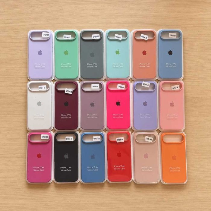 Apple Case Силиконов Кейс за iPhone 17 Pro Max 17 Air 16 Pro Max 15 Pro Max 14 Pro Max 13 Pro Max