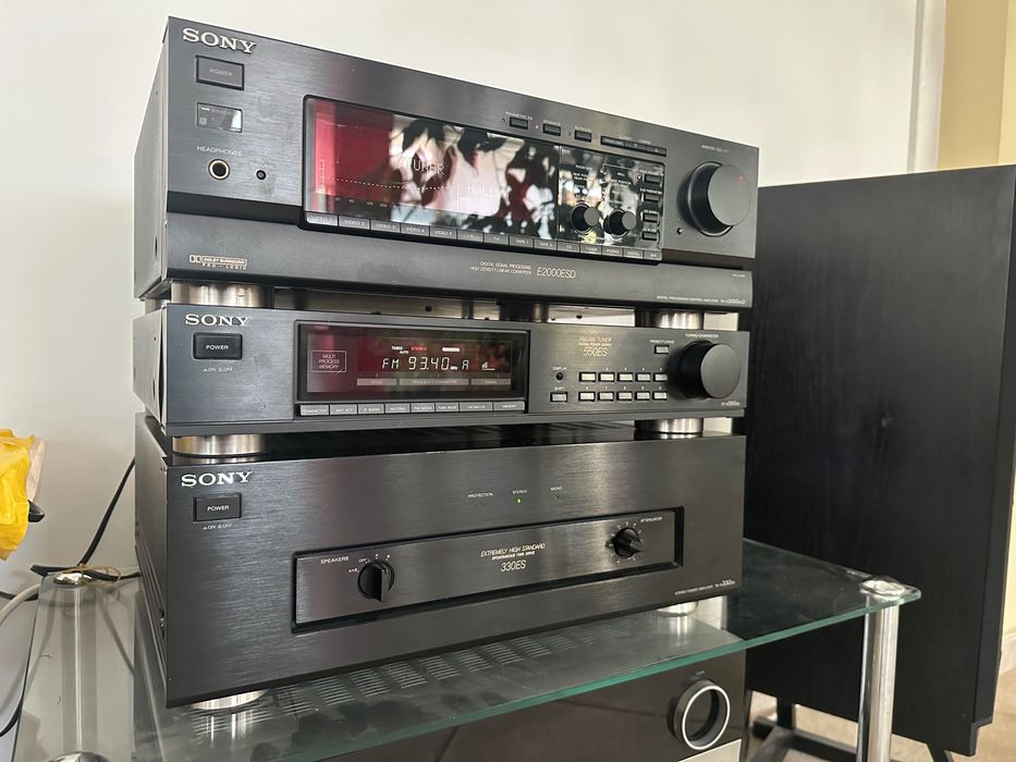 Sony TA-N330ES + TA-E2000ESD - висок клас усилвател и звуков процесор