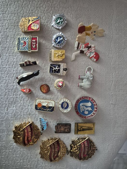 Значки времен  ссср