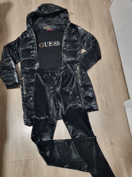 Яке,панталон и блуза фино плетиво Guess