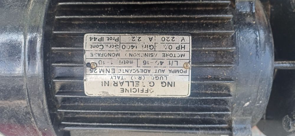 Hidropresa 90l, Pompe transfer vin ,,pompa camera aer,