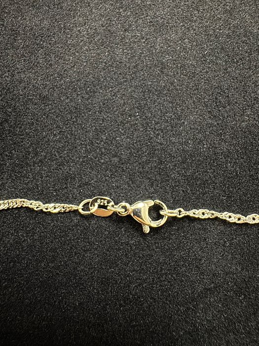 Set argint lanț + pandantiv + cercei